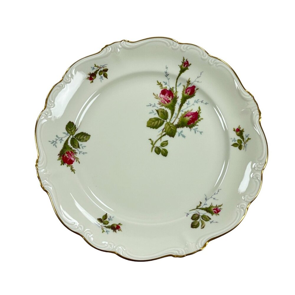 Rosenthal Antoinette Pompadour 7.75” Salad Plate Ivory